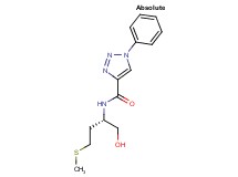 N-[(1S)-1-(hydroxymethyl)-3-(methylthio)propyl]-1-phenyl-1H-1,2,3-triazole-4-carboxamide