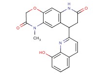 9-(8-hydroxyquinolin-2-yl)-1-methyl-8,9-dihydro-1H-[1,4]oxazino[3,2-g]quinoline-2,7(3H,6H)-dione
