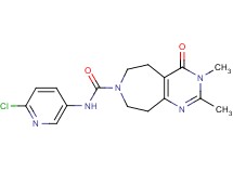 N-(6-chloropyridin-3-yl)-2,3-dimethyl-4-oxo-3,4,5,6,8,9-hexahydro-7H-pyrimido[4,5-d]azepine-7-carboxamide
