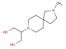 2-(2-methyl-2,8-diazaspiro[4.5]dec-8-yl)propane-1,3-diol