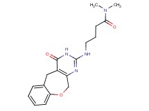 N,N-dimethyl-4-[(4-oxo-3,4,5,11-tetrahydro[1]benzoxepino[3,4-d]pyrimidin-2-yl)amino]butanamide