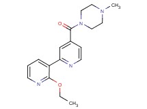 2'-ethoxy-4-[(4-methylpiperazin-1-yl)carbonyl]-2,3'-bipyridine