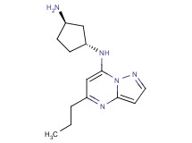 (1R*,3R*)-N-(5-propylpyrazolo[1,5-a]pyrimidin-7-yl)-1,3-cyclopentanediamine