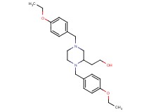 2-[1,4-bis(4-ethoxybenzyl)-2-piperazinyl]ethanol