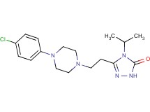 5-{2-[4-(4-chlorophenyl)piperazin-1-yl]ethyl}-4-isopropyl-2,4-dihydro-3H-1,2,4-triazol-3-one