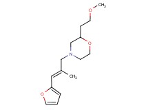 4-[(2E)-3-(2-furyl)-2-methylprop-2-en-1-yl]-2-(2-methoxyethyl)morpholine