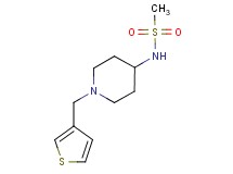 N-[1-(3-thienylmethyl)-4-piperidinyl]methanesulfonamide