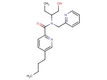 5-butyl-N-[1-(hydroxymethyl)propyl]-N-(pyridin-2-ylmethyl)pyridine-2-carboxamide