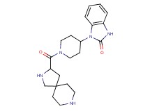 1-[1-(2,8-diazaspiro[4.5]dec-3-ylcarbonyl)-4-piperidinyl]-1,3-dihydro-2H-benzimidazol-2-one dihydrochloride