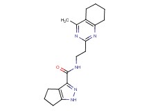 N-[2-(4-methyl-5,6,7,8-tetrahydroquinazolin-2-yl)ethyl]-1,4,5,6-tetrahydrocyclopenta[c]pyrazole-3-carboxamide
