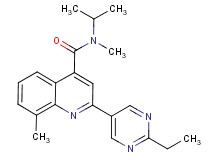 2-(2-ethylpyrimidin-5-yl)-N-isopropyl-N,8-dimethylquinoline-4-carboxamide