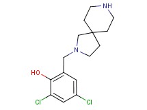 2,4-dichloro-6-(2,8-diazaspiro[4.5]dec-2-ylmethyl)phenol dihydrochloride