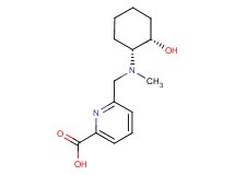 6-{[[(1R*,2S*)-2-hydroxycyclohexyl](methyl)amino]methyl}pyridine-2-carboxylic acid