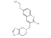6-ethoxy-3-(1,4,6,7-tetrahydro-5H-imidazo[4,5-c]pyridin-5-ylmethyl)-2-quinolinol