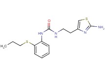 N-[2-(2-amino-1,3-thiazol-4-yl)ethyl]-N'-[2-(propylthio)phenyl]urea