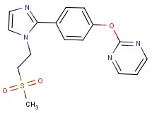 2-(4-{1-[2-(methylsulfonyl)ethyl]-1H-imidazol-2-yl}phenoxy)pyrimidine