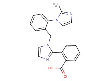2-{1-[2-(2-methyl-1H-imidazol-1-yl)benzyl]-1H-imidazol-2-yl}benzoic acid