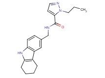 1-propyl-N-(2,3,4,9-tetrahydro-1H-carbazol-6-ylmethyl)-1H-pyrazole-5-carboxamide