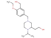 2-{4-[4-ethoxy-3-(hydroxymethyl)benzyl]-1-isopropyl-2-piperazinyl}ethanol