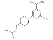 4-[4-(isopropoxymethyl)piperidin-1-yl]-6-isopropylpyrimidin-2-amine