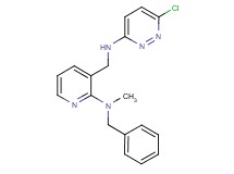 N-({2-[benzyl(methyl)amino]pyridin-3-yl}methyl)-6-chloropyridazin-3-amine