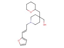 [1-[(2E)-3-(2-furyl)-2-propen-1-yl]-4-(tetrahydro-2H-pyran-2-ylmethyl)-4-piperidinyl]methanol