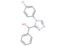 [4-(4-chlorophenyl)-4H-1,2,4-triazol-3-yl](phenyl)methanol
