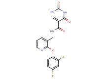 N-{[2-(2,4-difluorophenoxy)pyridin-3-yl]methyl}-2,4-dioxo-1,2,3,4-tetrahydropyrimidine-5-carboxamide