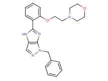 1-benzyl-5-{2-[2-(4-morpholinyl)ethoxy]phenyl}-1,4-dihydroimidazo[4,5-c]pyrazole