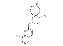 4-[(8-chloroquinolin-2-yl)methyl]-1-methyl-1,4,9-triazaspiro[5.6]dodecan-10-one