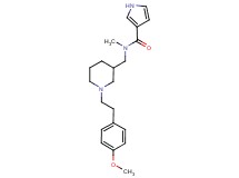 N-({1-[2-(4-methoxyphenyl)ethyl]piperidin-3-yl}methyl)-N-methyl-1H-pyrrole-3-carboxamide