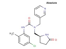 N'-(5-chloro-2-methylphenyl)-N-{[(2S)-5-oxopyrrolidin-2-yl]methyl}-N-(pyridin-3-ylmethyl)urea