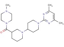 1'-(4,6-dimethylpyrimidin-2-yl)-3-[(4-methylpiperazin-1-yl)carbonyl]-1,4'-bipiperidine