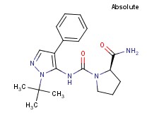 (2R)-N~1~-(1-tert-butyl-4-phenyl-1H-pyrazol-5-yl)pyrrolidine-1,2-dicarboxamide