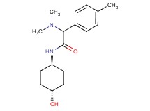 2-(dimethylamino)-N-(trans-4-hydroxycyclohexyl)-2-(4-methylphenyl)acetamide