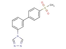 4-[4'-(methylsulfonyl)biphenyl-3-yl]-4H-1,2,4-triazole