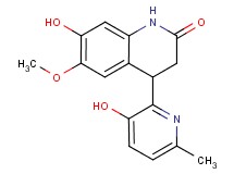 7-hydroxy-4-(3-hydroxy-6-methylpyridin-2-yl)-6-methoxy-3,4-dihydroquinolin-2(1H)-one