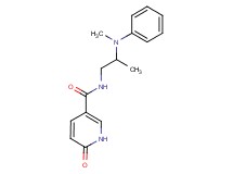 N-{2-[methyl(phenyl)amino]propyl}-6-oxo-1,6-dihydropyridine-3-carboxamide
