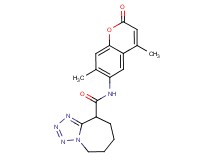 N-(4,7-dimethyl-2-oxo-2H-chromen-6-yl)-6,7,8,9-tetrahydro-5H-tetrazolo[1,5-a]azepine-9-carboxamide