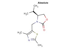 (4S)-3-[(2,4-dimethyl-1,3-thiazol-5-yl)methyl]-4-isopropyl-1,3-oxazolidin-2-one
