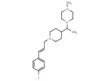1-(1-{1-[(2E)-3-(4-fluorophenyl)-2-propen-1-yl]-4-piperidinyl}ethyl)-4-methylpiperazine