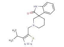 1'-[(4-isopropyl-1,2,3-thiadiazol-5-yl)methyl]spiro[indole-3,3'-piperidin]-2(1H)-one