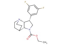 ethyl (3R*,3aR*,7aR*)-3-(3,5-difluorophenyl)hexahydro-4,7-ethanopyrrolo[3,2-b]pyridine-1(2H)-carboxylate