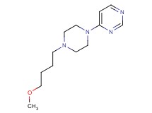 4-[4-(4-methoxybutyl)piperazin-1-yl]pyrimidine