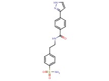 N-{2-[4-(aminosulfonyl)phenyl]ethyl}-4-(1H-pyrazol-3-yl)benzamide