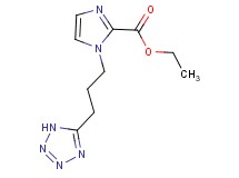 ethyl 1-[3-(1H-tetrazol-5-yl)propyl]-1H-imidazole-2-carboxylate