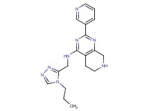 N-[(4-propyl-4H-1,2,4-triazol-3-yl)methyl]-2-pyridin-3-yl-5,6,7,8-tetrahydropyrido[3,4-d]pyrimidin-4-amine