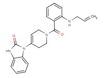 1-{1-[2-(allylamino)benzoyl]-1,2,3,6-tetrahydropyridin-4-yl}-1,3-dihydro-2H-benzimidazol-2-one