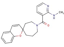 N-methyl-3-(1H-spiro[azepane-4,2'-chromen]-1-ylcarbonyl)pyridin-2-amine