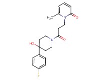 1-{3-[4-(4-fluorophenyl)-4-hydroxypiperidin-1-yl]-3-oxopropyl}-6-methylpyridin-2(1H)-one